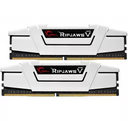Оперативная память DDR4 32 Gb (3600 MHz) (Kit 16 Gb x 2) G.SKILL Ripjaws V White (F4-3600C18D-32GVW)