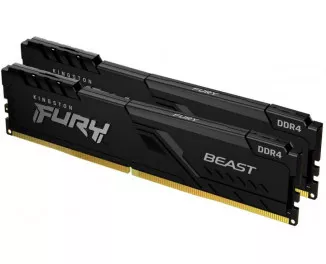 Оперативная память DDR4 32 Gb (3600 MHz) (Kit 16 Gb x 2) Kingston Fury Beast Black (KF436C18BBK2/32)