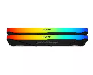 Оперативная память DDR4 32 Gb (3600 MHz) (Kit 16 Gb x 2) Kingston Fury Beast RGB (KF436C18BB2AK2/32)