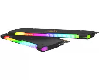 Оперативна пам'ять DDR4 32 Gb (3600 MHz) (Kit 16 Gb x 2) Patriot Viper Steel RGB Black (PVSR432G360C0K)