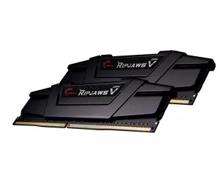 Оперативная память DDR4 32 Gb (4000 MHz) (Kit 16 Gb x 2) G.SKILL Ripjaws V Black (F4-4000C16D-32GVKA)