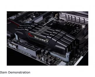Оперативная память DDR4 32 Gb (4000 MHz) (Kit 16 Gb x 2) G.SKILL Ripjaws V (F4-4000C18D-32GVK)