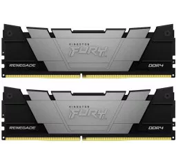 Оперативная память DDR4 32 Gb (4000 MHz) (Kit 16 Gb x 2) Kingston Fury Renegade Black (KF440C19RB12K2/32)