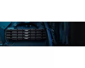 Оперативная память DDR4 32 Gb (4266 MHz) (Kit 16 Gb x 2) Kingston Fury Renegade Black (KF442C19RB12K2/32)