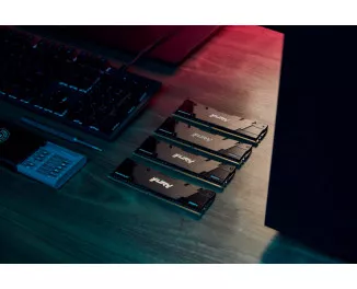 Оперативная память DDR4 32 Gb (4266 MHz) (Kit 16 Gb x 2) Kingston Fury Renegade Black (KF442C19RB12K2/32)