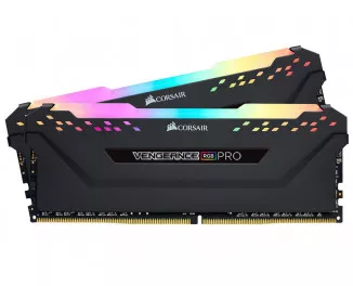 Оперативная память DDR4 64 Gb (3600 MHz) (Kit 32 Gb x 2) Corsair Vengeance RGB PRO (CMW64GX4M2D3600C18)