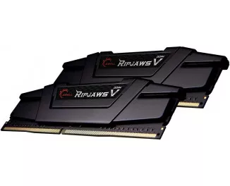 Оперативная память DDR4 64 Gb (3600 MHz) (Kit 32 Gb x 2) G.SKILL Ripjaws V (F4-3600C16D-64GVK)