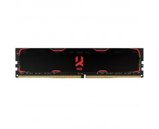 Оперативная память DDR4 8 Gb (2400 MHz) GOODRAM Iridium Black (IR-2400D464L17S/8G)