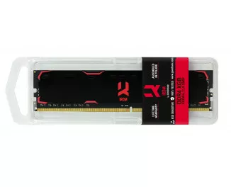 Оперативная память DDR4 8 Gb (2400 MHz) GOODRAM Iridium Black (IR-2400D464L17S/8G)