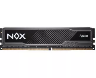 Оперативная память DDR4 8 Gb (3200 MHz) Apacer NOX (AH4U08G32C28YMBAA-1)