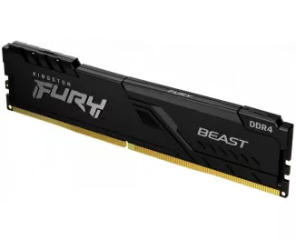 Оперативная память DDR4 8 Gb (3200 MHz) Kingston Fury Beast Black (KF432C16BB/8)