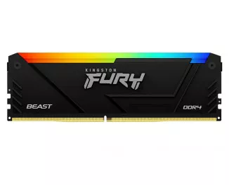 Оперативная память DDR4 8 Gb (3200 MHz) Kingston Fury Beast RGB (KF432C16BB2A/8)