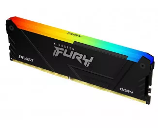 Оперативная память DDR4 8 Gb (3600 MHz) Kingston Fury Beast RGB (KF436C17BB2A/8)