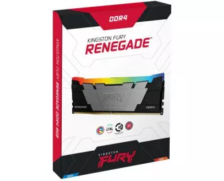 Оперативная память DDR4 8 Gb (3600 MHz) Kingston Fury Renegade RGB (KF436C16RB2A/8)