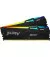Оперативная память DDR5 128 Gb (5600 MHz) (Kit 64 Gb x 2) Kingston Fury Beast RGB EXPO (KF556C40BBAK2-128)