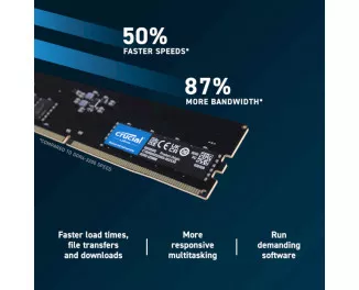 Оперативная память DDR5 16 Gb (4800 MHz) Crucial (CT16G48C40U5T)