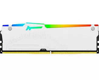 Оперативная память DDR5 16 Gb (5200 MHz) Kingston Fury Beast RGB EXPO White (KF552C36BWEA-16)
