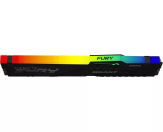 Оперативна пам'ять DDR5 16 Gb (5200 MHz) Kingston Fury Beast RGB (KF552C40BBA-16)