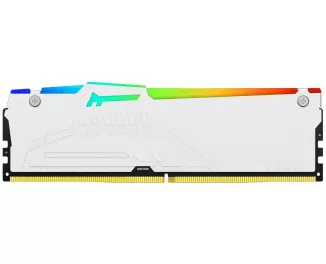 Оперативная память DDR5 16 Gb (6000 MHz) Kingston Fury Beast RGB EXPO White (KF560C30BWEA-16)