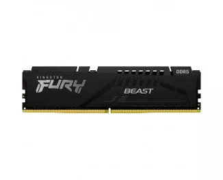 Оперативная память DDR5 16 Gb (6000 MHz) (Kit 8 Gb x 2) Kingston Fury Beast Black (KF560C30BBK2-16)