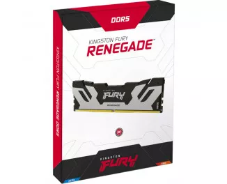 Оперативна пам'ять DDR5 16 Gb (7600 MHz) Kingston Fury Renegade Silver (KF576C38RS-16)