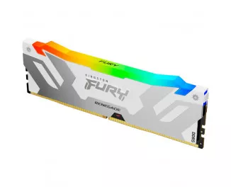 Оперативная память DDR5 16 Gb (8000 MHz) Kingston Fury Renegade RGB White (KF580C38RWA-16)