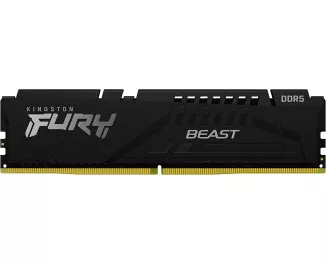 Оперативная память DDR5 32 Gb (4800 MHz) Kingston Fury Beast Black (KF548C38BB-32)