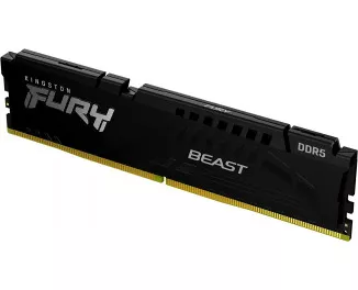 Оперативная память DDR5 32 Gb (4800 MHz) Kingston Fury Beast Black (KF548C38BB-32)