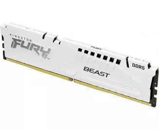 Оперативная память DDR5 32 Gb (5200 MHz) Kingston Fury Beast EXPO White (KF552C36BWE-32)
