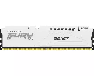 Оперативная память DDR5 32 Gb (5200 MHz) Kingston Fury Beast EXPO White (KF552C36BWE-32)