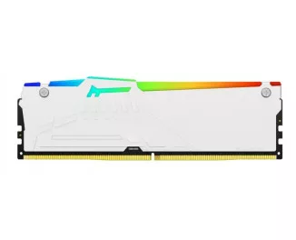 Оперативна пам'ять DDR5 32 Gb (5200 MHz) Kingston Fury Beast RGB White (KF552C40BWA-32)