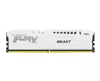 Оперативная память DDR5 32 Gb (5200 MHz) Kingston Fury Beast White (KF552C40BW-32)