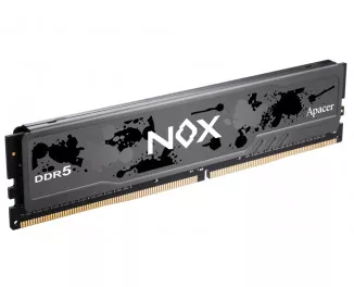 Оперативна пам'ять DDR5 32 Gb (5200 MHz) (Kit 16 Gb x 2) Apacer NOX (AH5U32G52C522MBAA-2)
