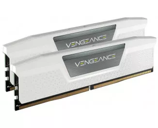Оперативная память DDR5 32 Gb (5200 MHz) (Kit 16 Gb x 2) Corsair Vengeance White (CMK32GX5M2B5200C40W)
