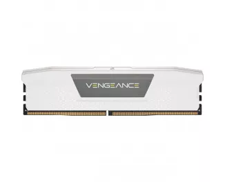 Оперативная память DDR5 32 Gb (5200 MHz) (Kit 16 Gb x 2) Corsair Vengeance White (CMK32GX5M2B5200C40W)