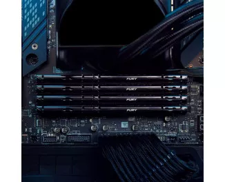 Оперативна пам'ять DDR5 32 Gb (5200 MHz) (Kit 16 Gb x 2) Kingston Fury Beast Black (KF552C36BBEK2-32)