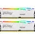 Оперативная память DDR5 32 Gb (5200 MHz) (Kit 16 Gb x 2) Kingston Fury Beast RGB EXPO White (KF552C36BWEAK2-32)