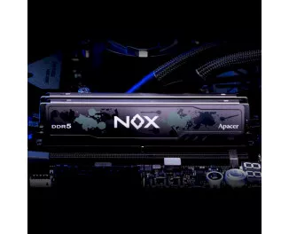 Оперативная память DDR5 32 Gb (5600 MHz) (Kit 16 Gb x 2) Apacer NOX (AH5U32G56C522MBAA-2)