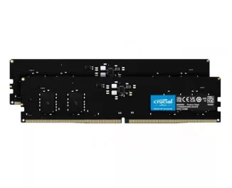 Оперативная память DDR5 32 Gb (5600 MHz) (Kit 16 Gb x 2) Crucial (CT2K16G56C46U5)