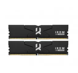 Оперативная память DDR5 32 Gb (5600 MHz) (Kit 16 Gb x 2) GOODRAM IRDM Black (IR-5600D564L30S/32GDC)