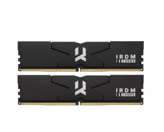 Оперативная память DDR5 32 Gb (5600 MHz) (Kit 16 Gb x 2) GOODRAM IRDM Black (IR-5600D564L30S/32GDC)