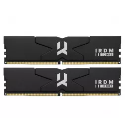Оперативная память DDR5 32 Gb (5600 MHz) (Kit 16 Gb x 2) GOODRAM IRDM Black (IR-5600D564L36S/32GDC)