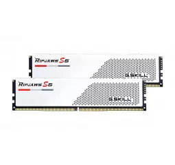 Оперативная память DDR5 32 Gb (5600 MHz) (Kit 16 Gb x 2) G.SKILL Ripjaws S5 White (F5-5600J4040C16GX2-RS5W)
