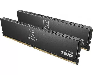 Оперативная память DDR5 32 Gb (5600 MHz) (Kit 16 Gb x 2) Team T-Create Classic 10L Black (CTCCD532G5600HC46DC01)