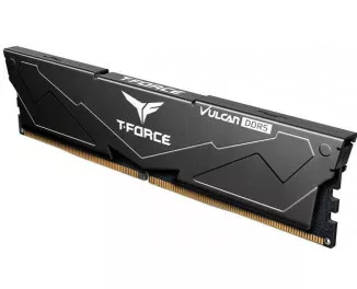 Оперативна пам'ять DDR5 32 Gb (5600 MHz) (Kit 16 Gb x 2) Team T-Force Vulcan Black (FLBD532G5600HC38GDC01)