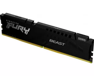 Оперативная память DDR5 32 Gb (6000 MHz) Kingston Fury Beast Black (KF560C30BB-32)