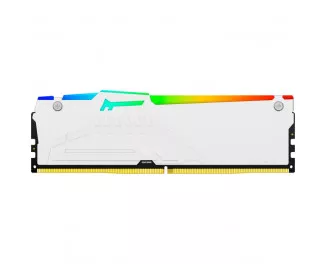 Оперативная память DDR5 32 Gb (6000 MHz) Kingston Fury Beast RGB EXPO White (KF560C36BWEA-32)