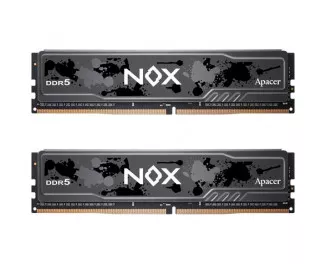 Оперативная память DDR5 32 Gb (6000 MHz) (Kit 16 Gb x 2) Apacer NOX (AH5U32G60C622MBAA-2)