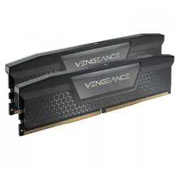 Оперативная память DDR5 32 Gb (6000 MHz) (Kit 16 Gb x 2) Corsair Vengeance Black (CMK32GX5M2B6000C30)