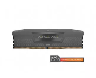 Оперативная память DDR5 32 Gb (6000 MHz) (Kit 16 Gb x 2) Corsair Vengeance Grey (CMK32GX5M2E6000Z36)
